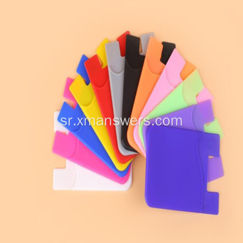 Промотивни поклон силиконски држачи кредитних картица за телефон